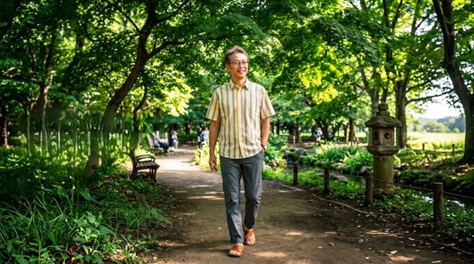 70代メンズが選ぶ！夏に履きやすいズボンの決定版【多機能らくあきクールライトパンツ】