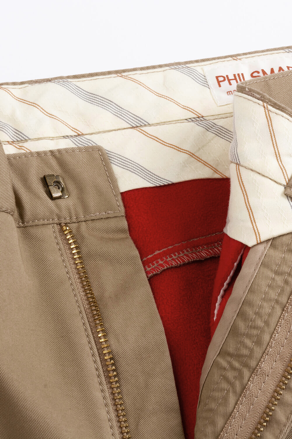 多機能らくあき裏フリースチノパンツ #1390