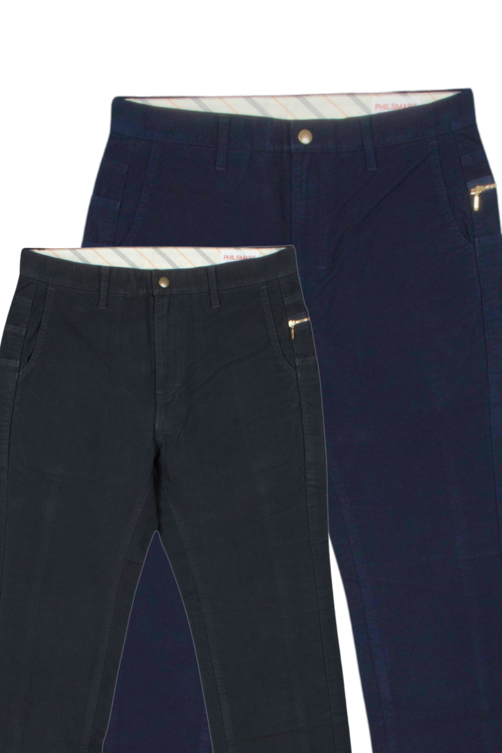 多機能らくあきストレッチモールスキンパンツ #1388