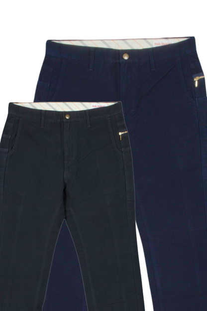 多機能らくあきストレッチモールスキンパンツ #1388