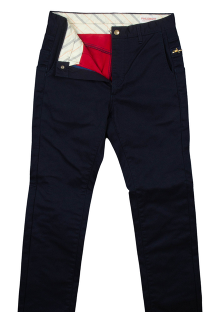 多機能らくあき裏フリースチノパンツ #1390