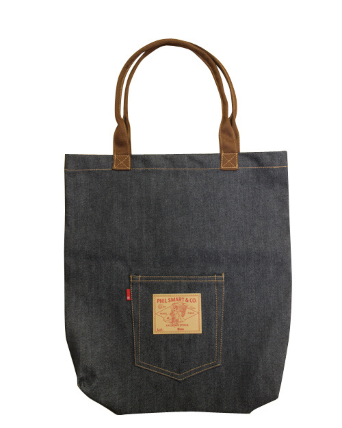ブラックデニムトートバック #BAG-04