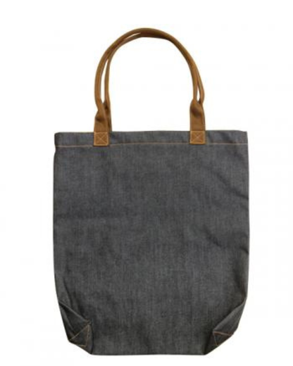 ブラックデニムトートバック #BAG-04