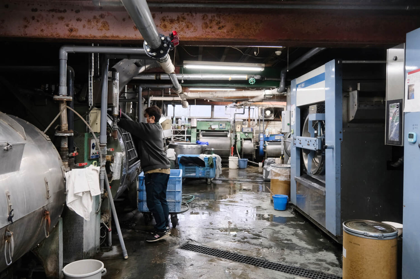 ジャガードダンガリーシャツ #31027-S