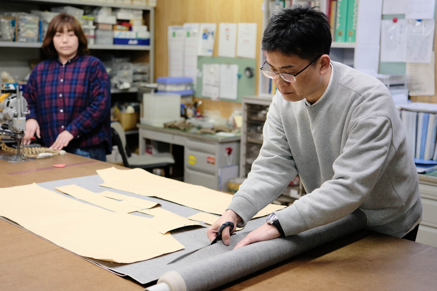 ジャガードダンガリーシャツ #31027-S