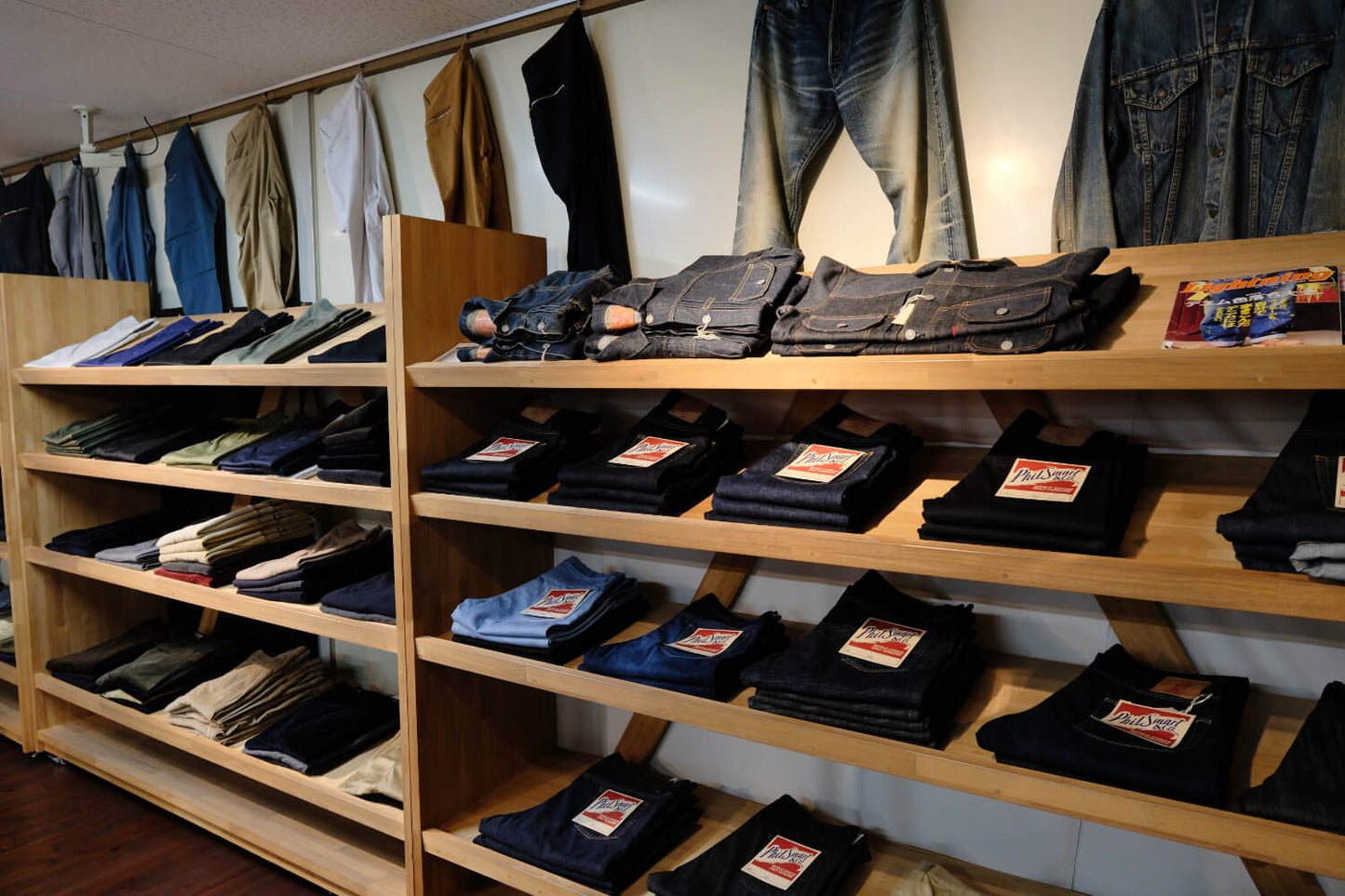 多機能らくあきストレッチ　チノワンタックパンツ #3568-L